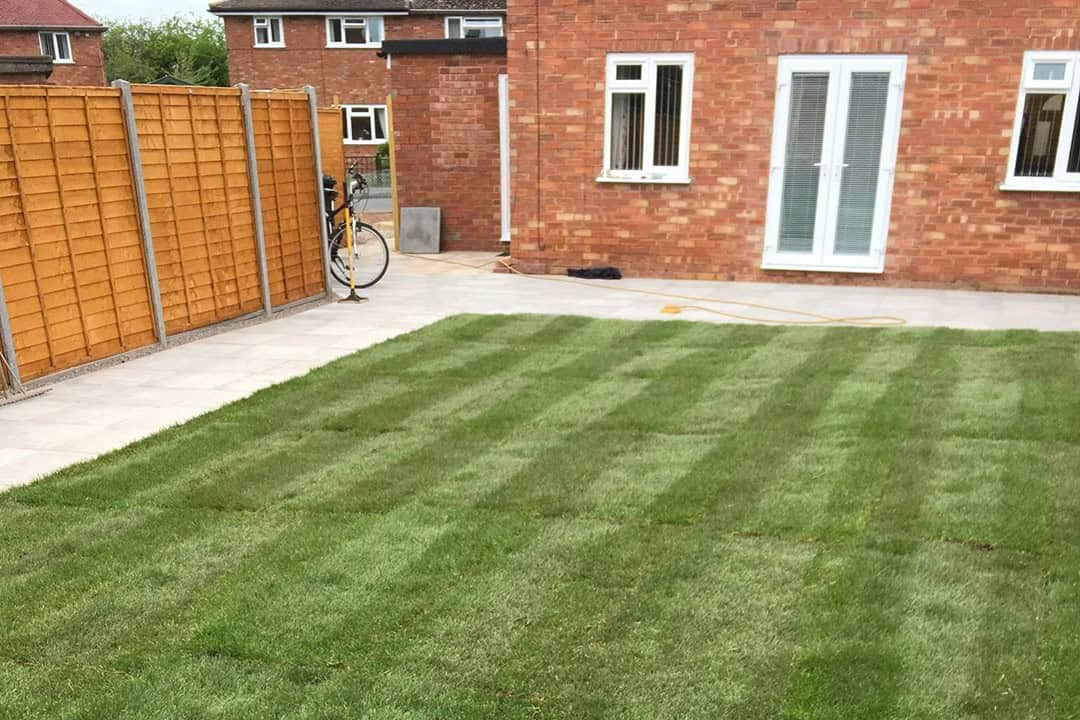 hereford lawn mowing services city garden healthy lawn close up